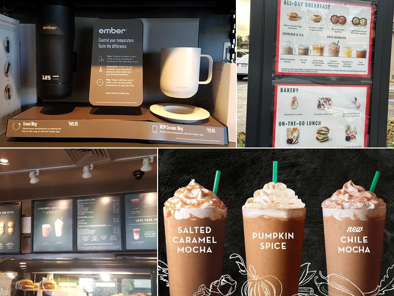 Starbucks Menu