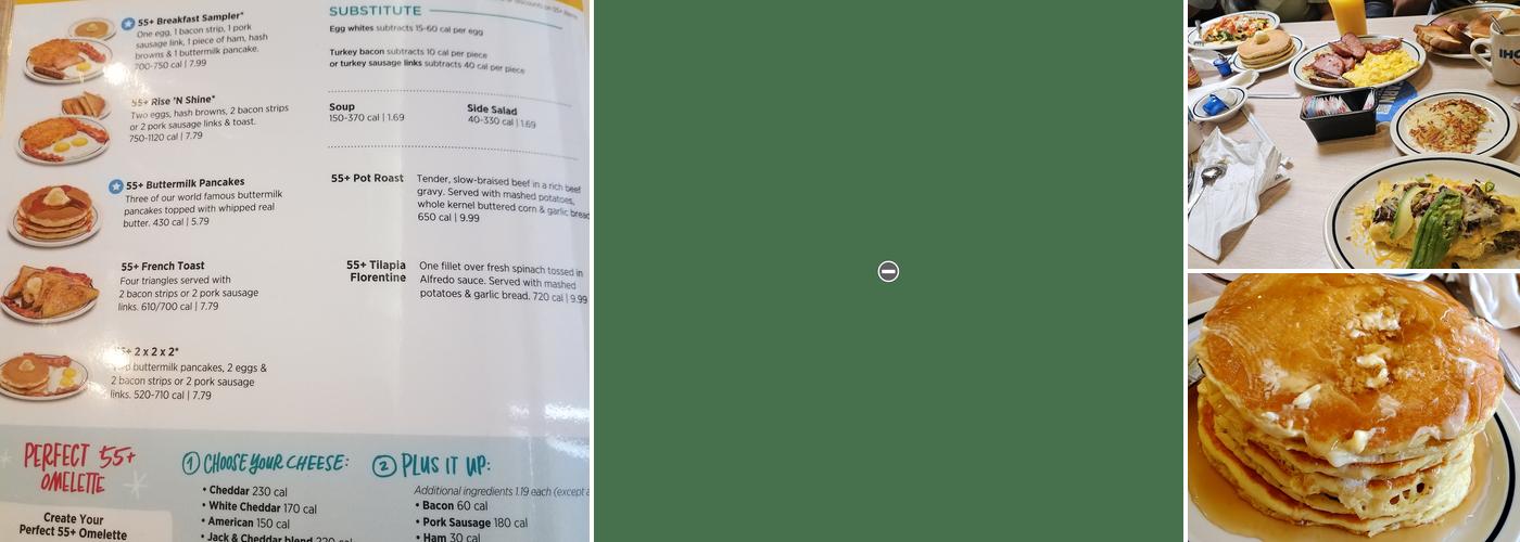 IHOP Menu