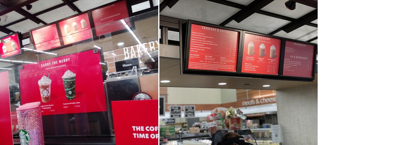 Starbucks Menu
