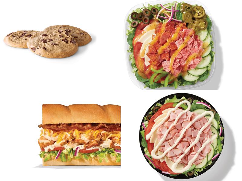 Subway Menu