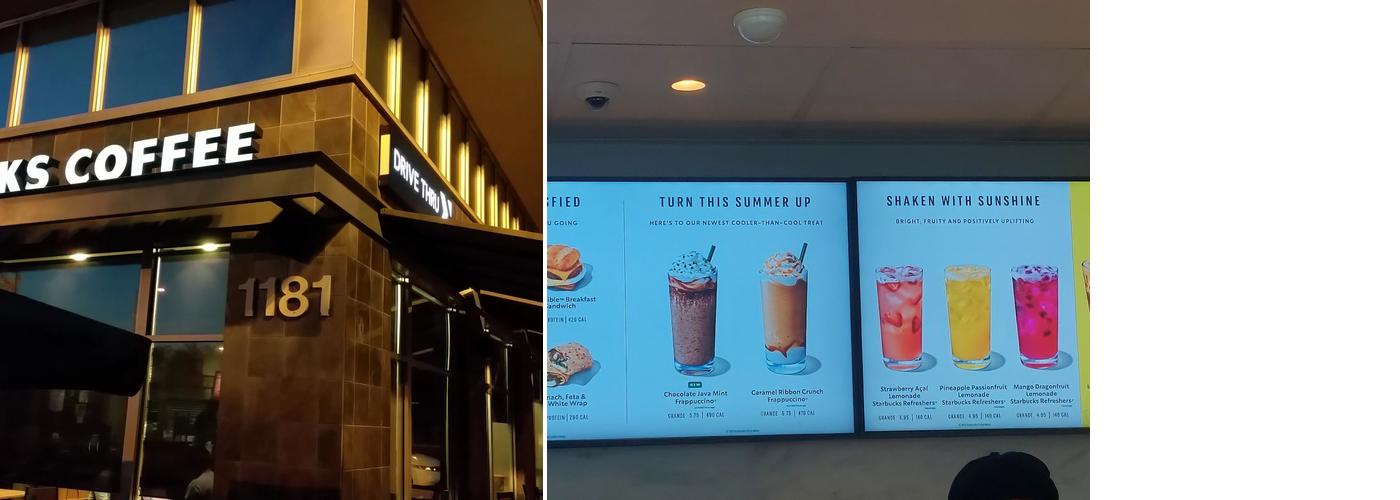 Starbucks Menu