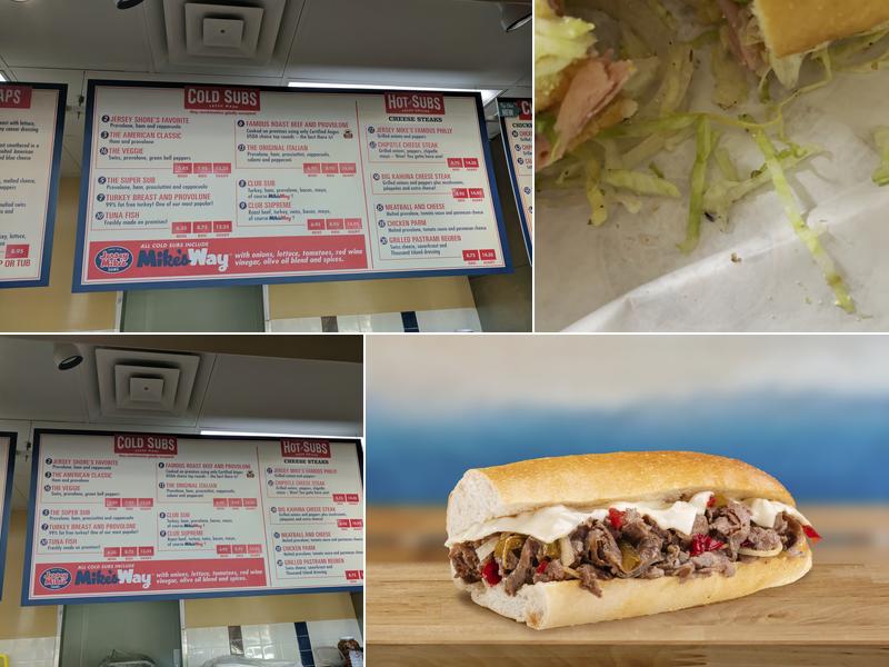 Jersey Mike's Subs Menu