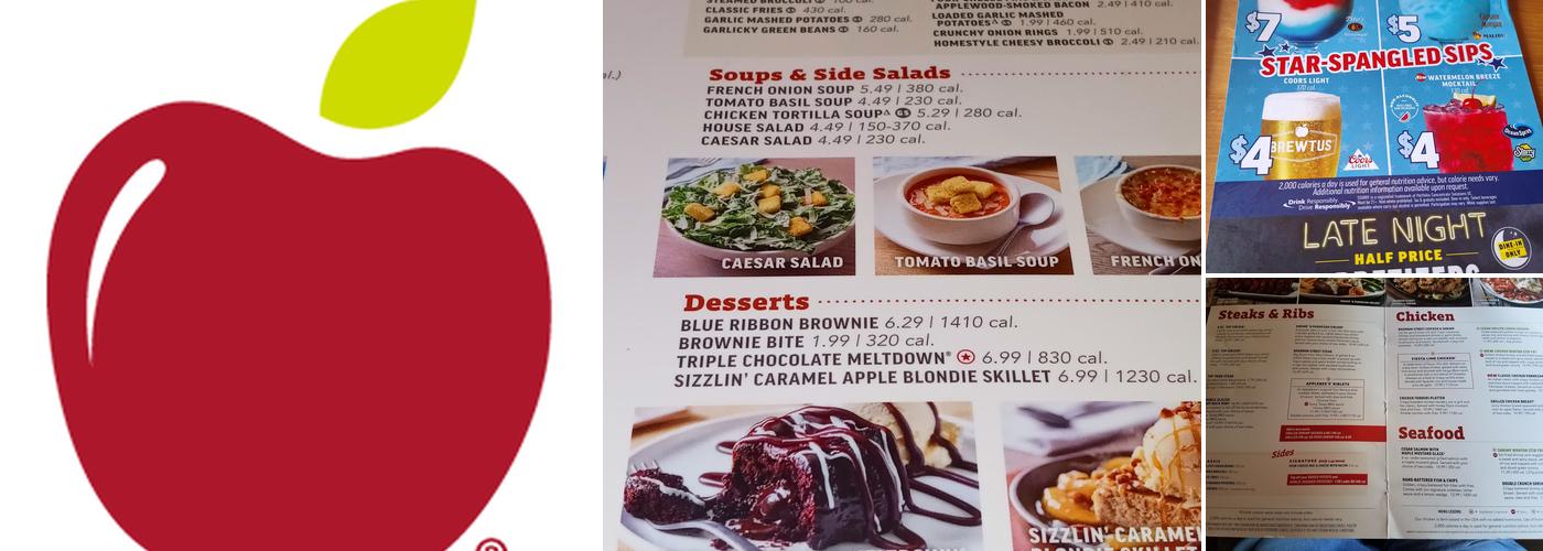 Applebee's Grill + Bar Menu