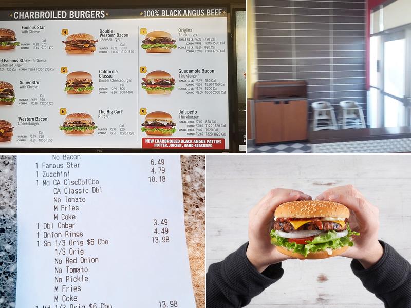 Carl’s Jr. Menu