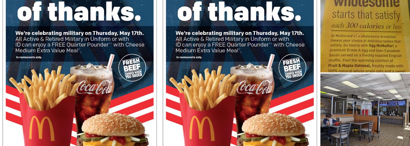 McDonald's Menu