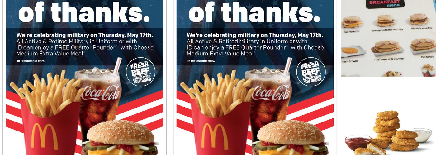 McDonald's Menu
