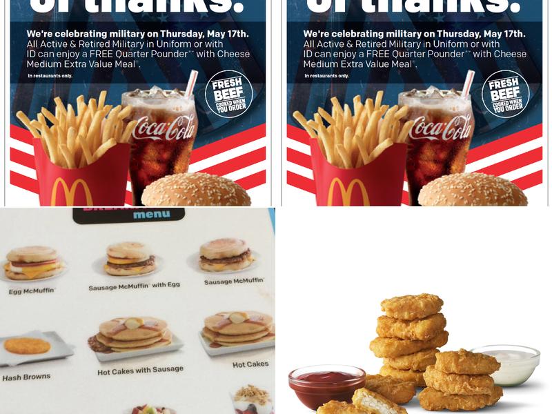 McDonald's Menu
