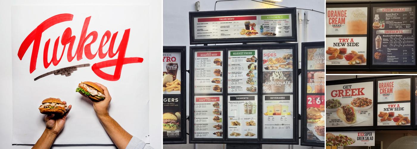 Arby's Menu