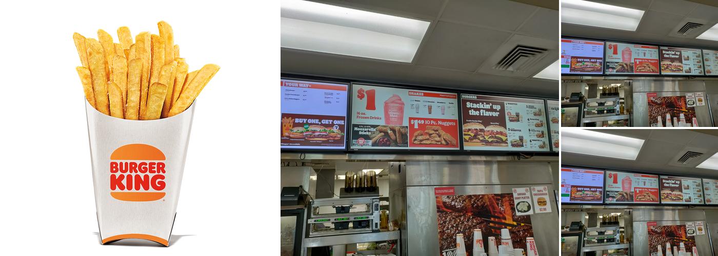 Burger King Menu