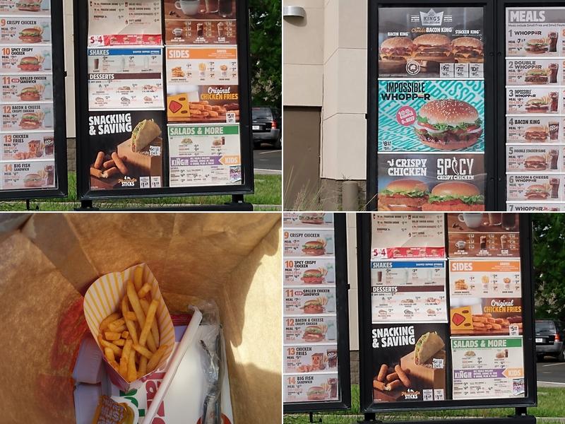 Burger King Menu
