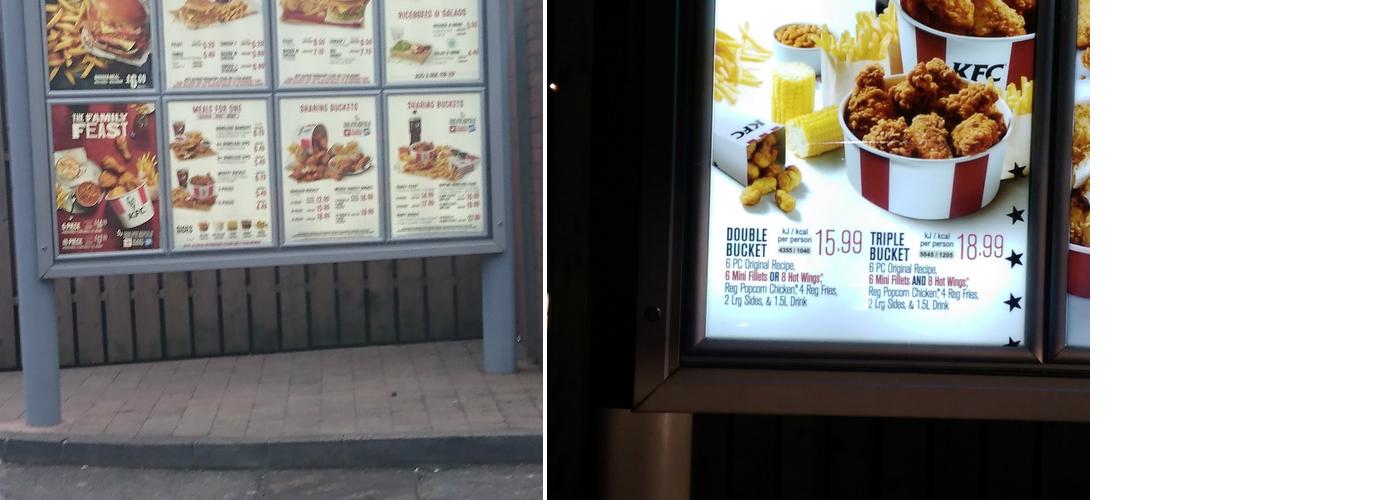 KFC Newry - Bridge Street Menu