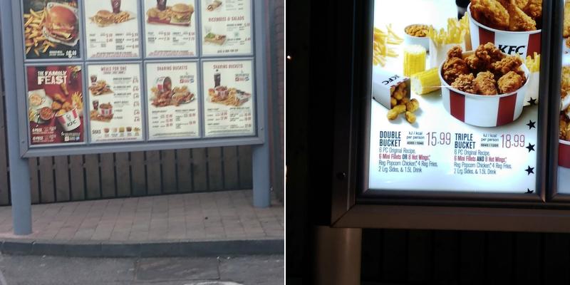 KFC Newry - Bridge Street Menu