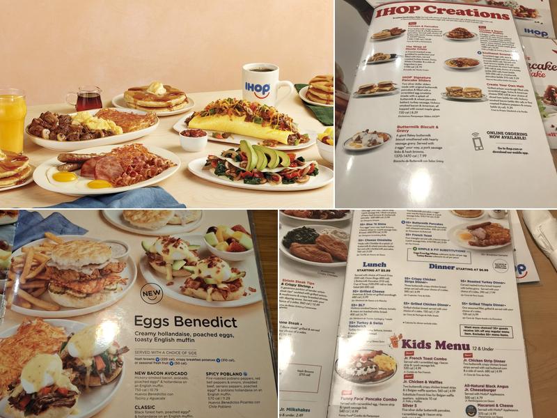 IHOP Menu