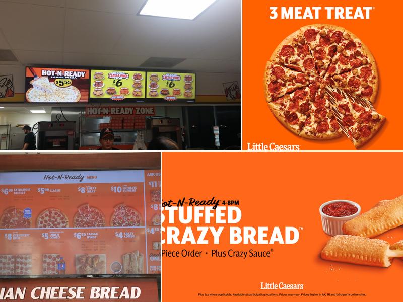 Little Caesars Pizza Menu