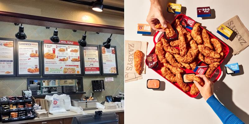 Zaxby's Chicken Fingers & Buffalo Wings Menu