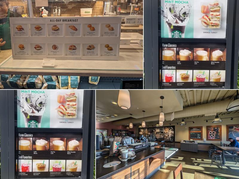 Starbucks Menu