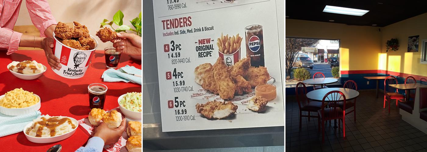 KFC Menu