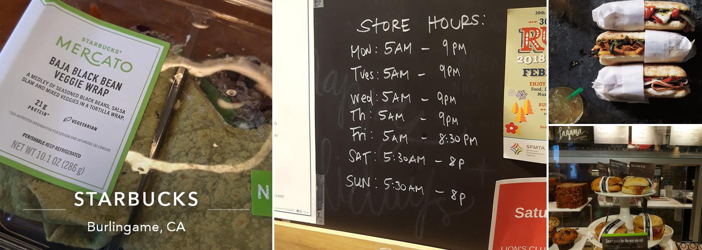 Starbucks Menu
