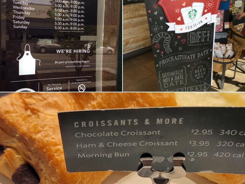 Starbucks Menu