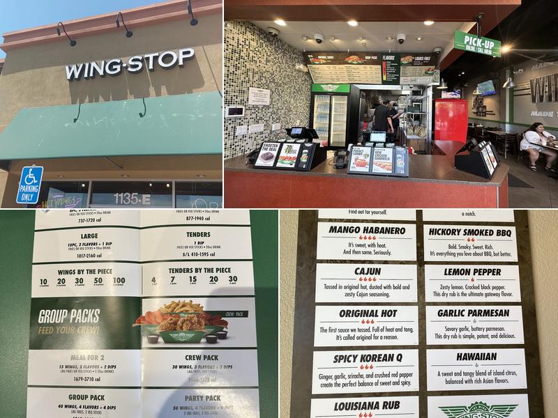 Wingstop Menu