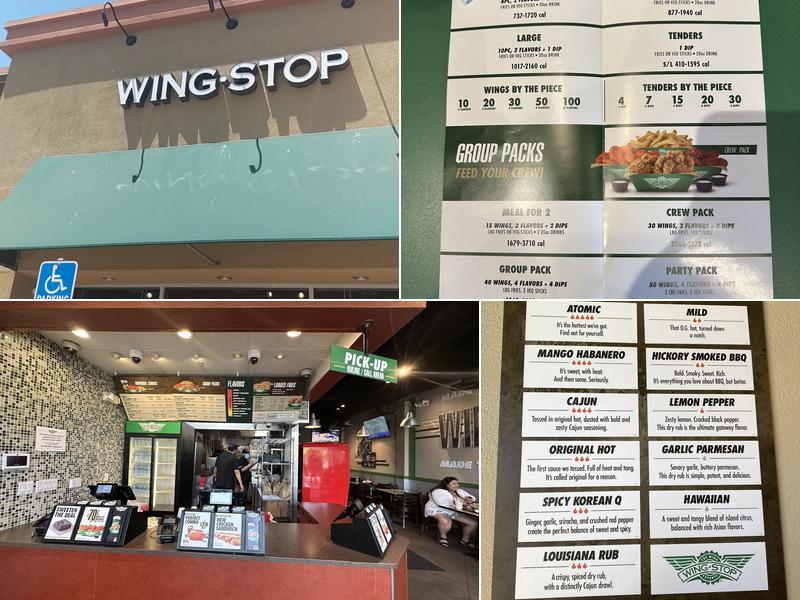Wingstop Menu
