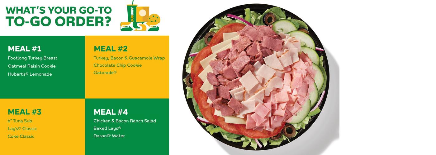 Subway Menu
