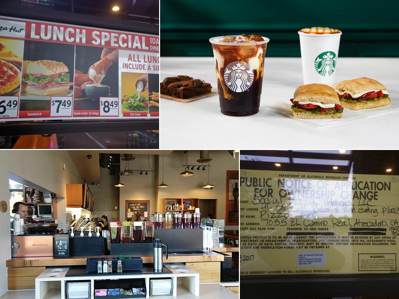 Starbucks Menu