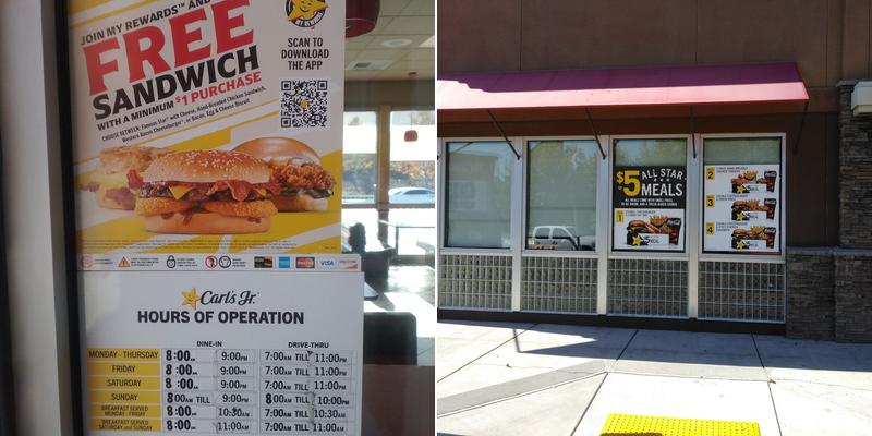 Carl’s Jr. Menu