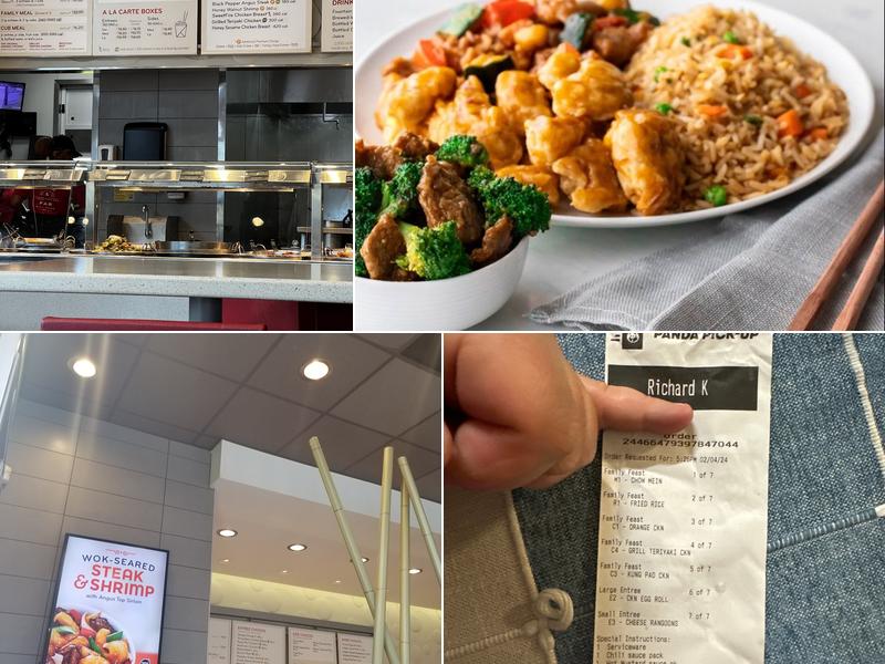 Panda Express Menu