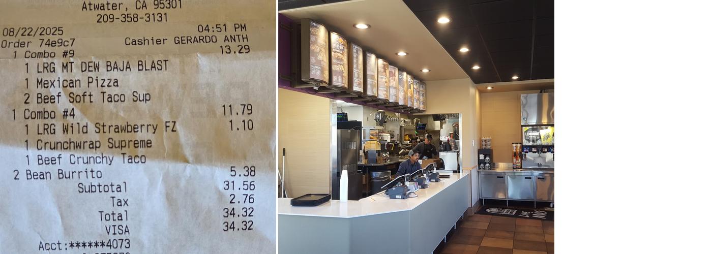Taco Bell Menu