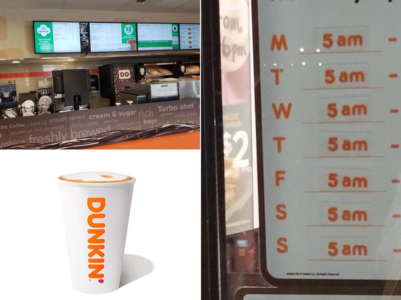 Dunkin' Menu