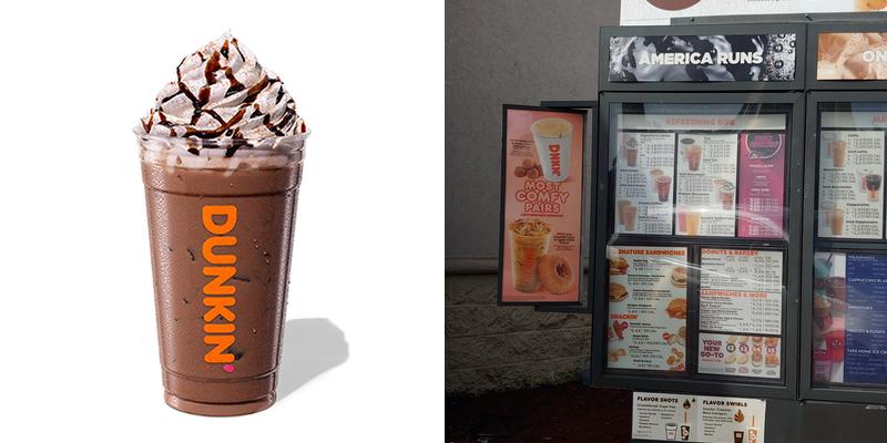 Dunkin' Menu