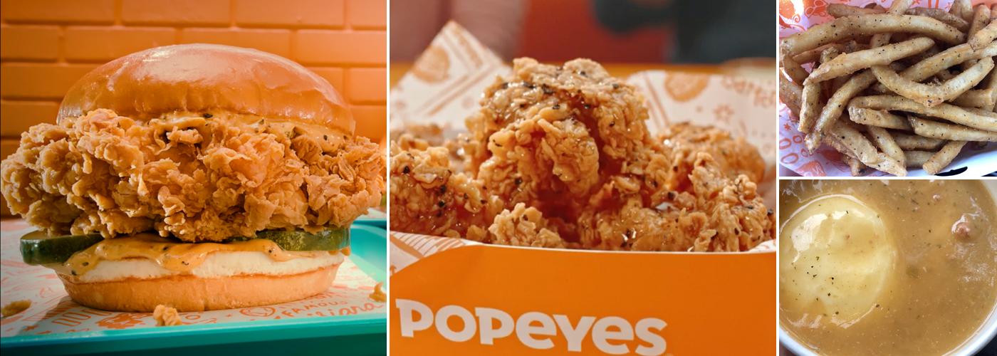 Popeyes Louisiana Kitchen Menu
