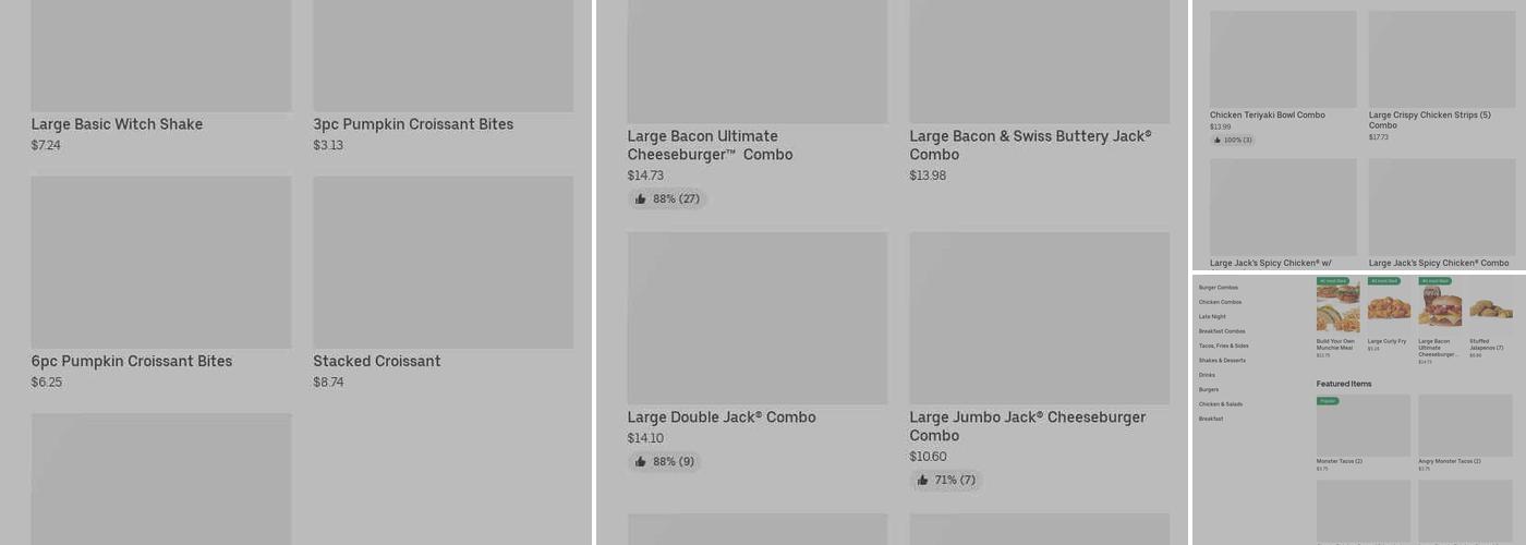 Jack in the Box Menu