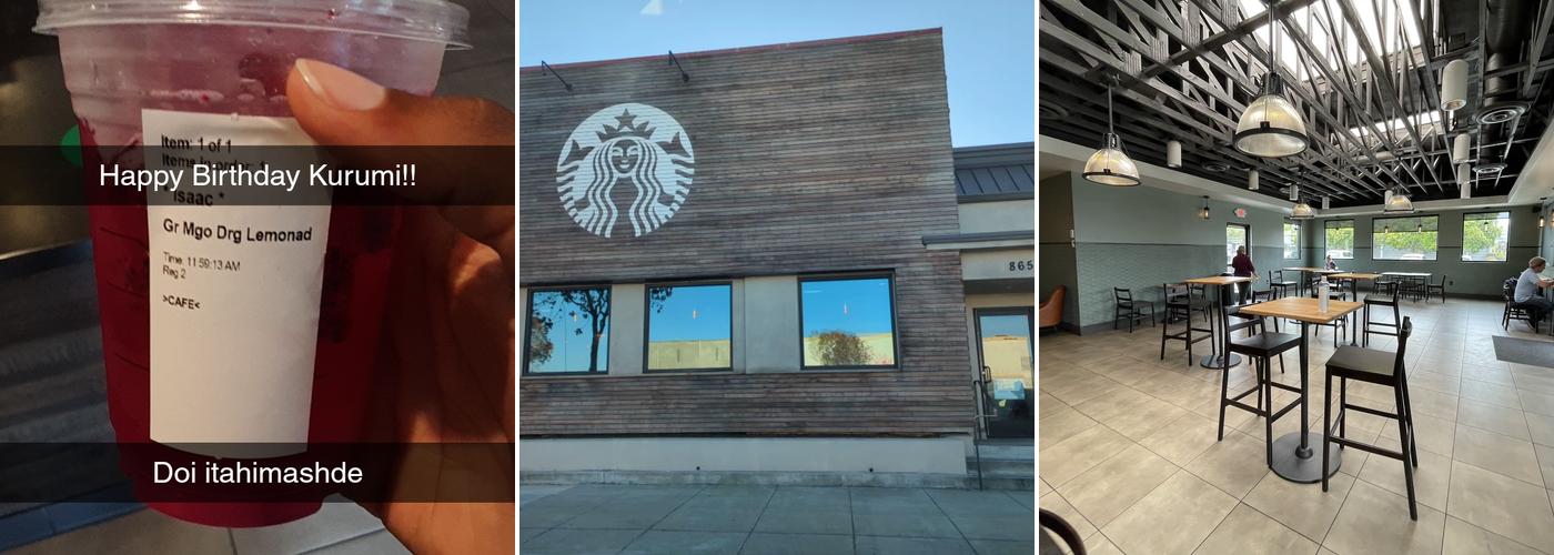 Starbucks Menu