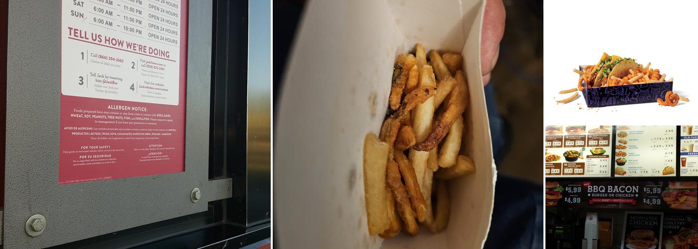 Jack in the Box Menu
