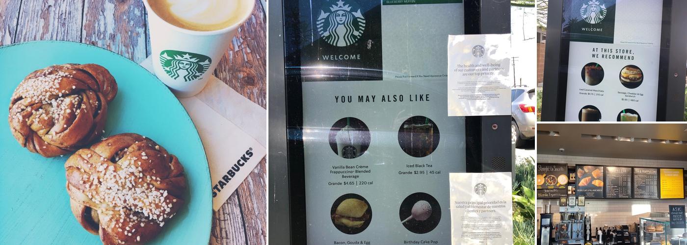 Starbucks Menu