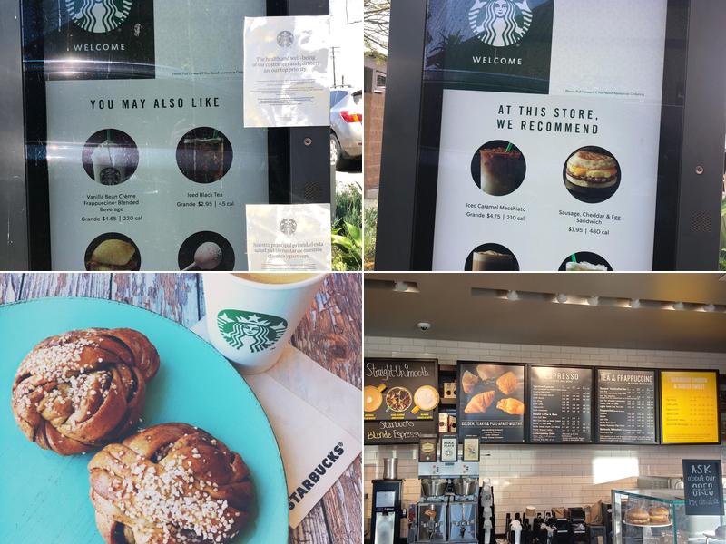 Starbucks Menu