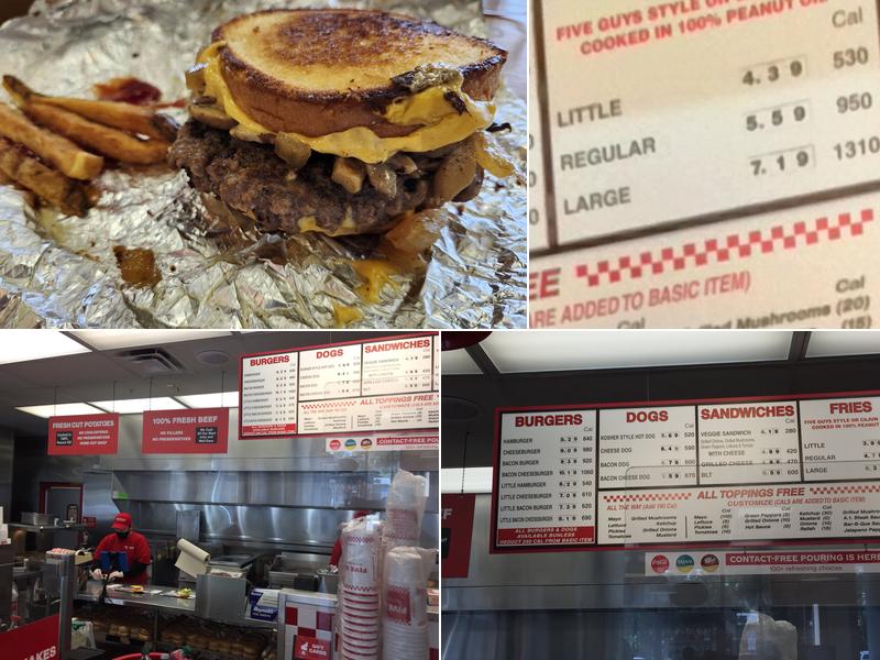 Five Guys Menu