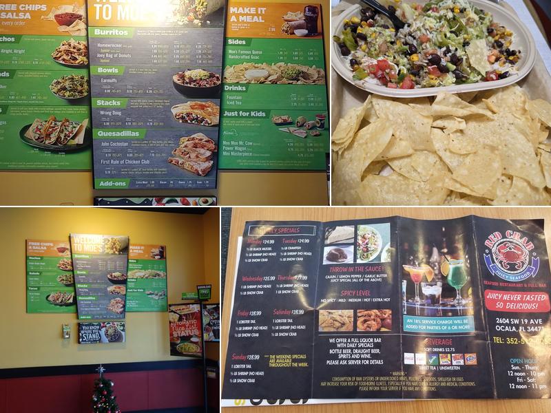 Moe's Southwest Grill Menu