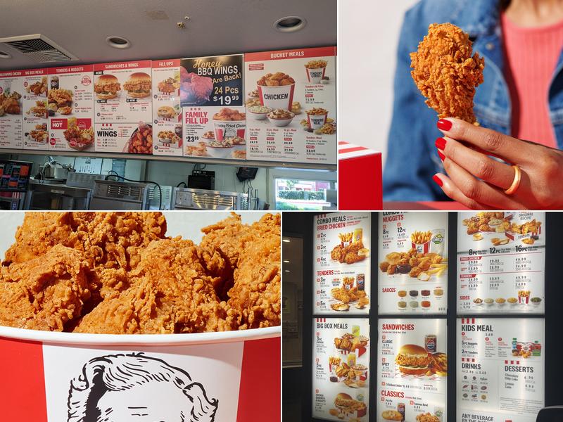 KFC Menu