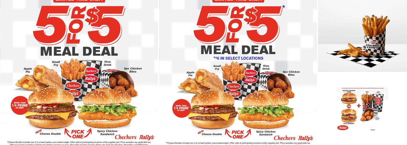 Checkers Menu