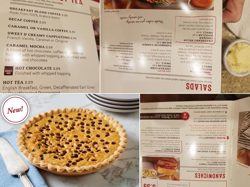 Bob Evans Menu