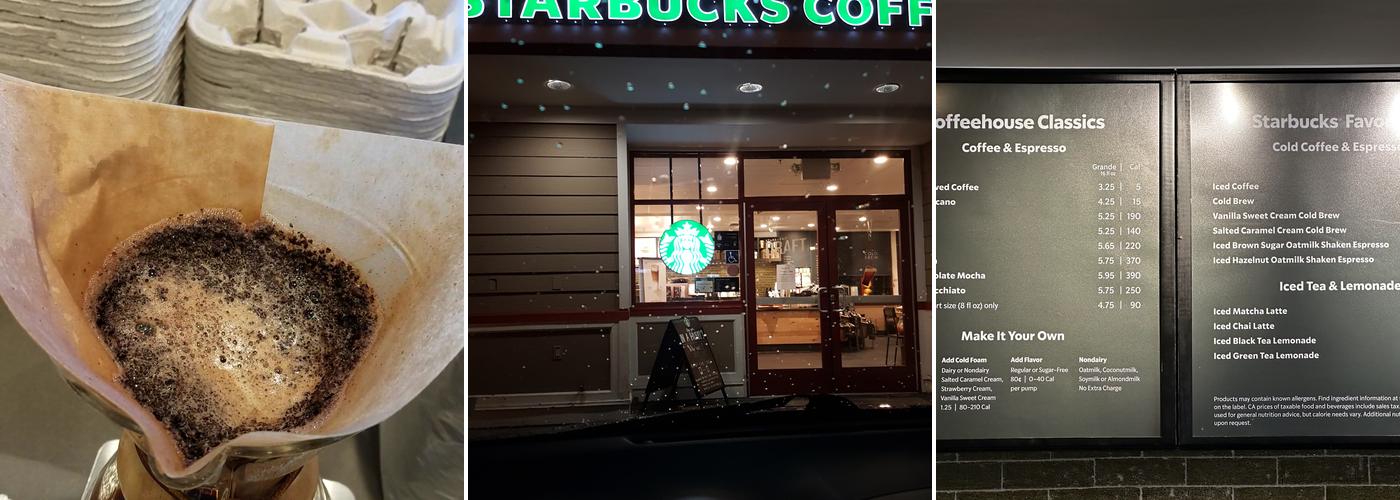 Starbucks Menu