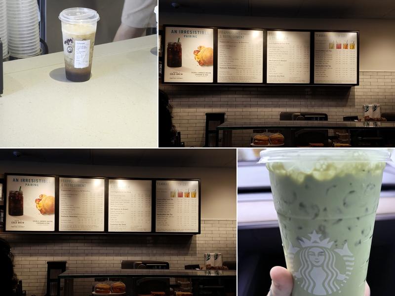 Starbucks Menu
