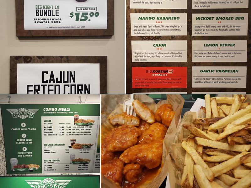 Wingstop Menu
