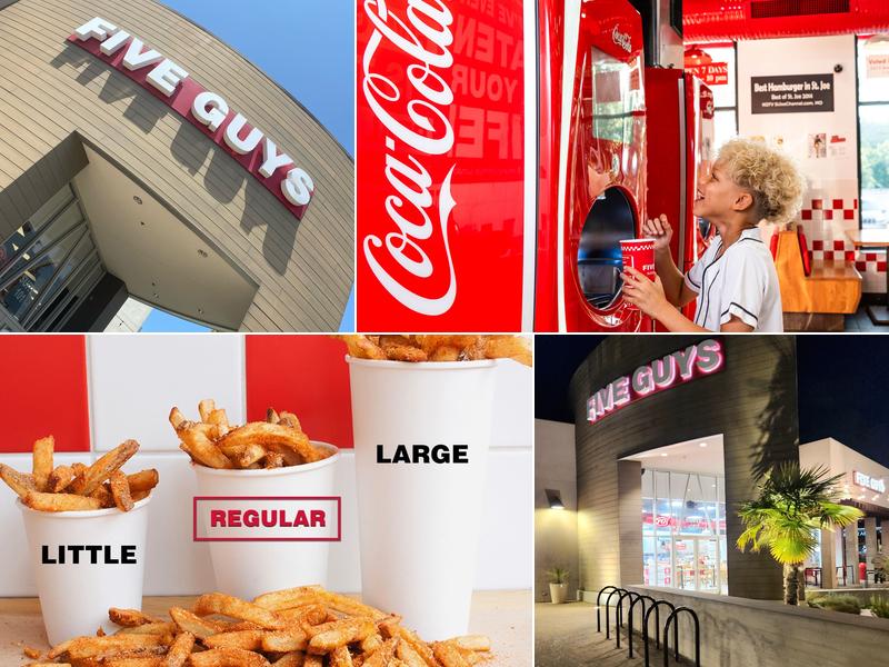 Five Guys 781 Palm Ave, Imperial Beach