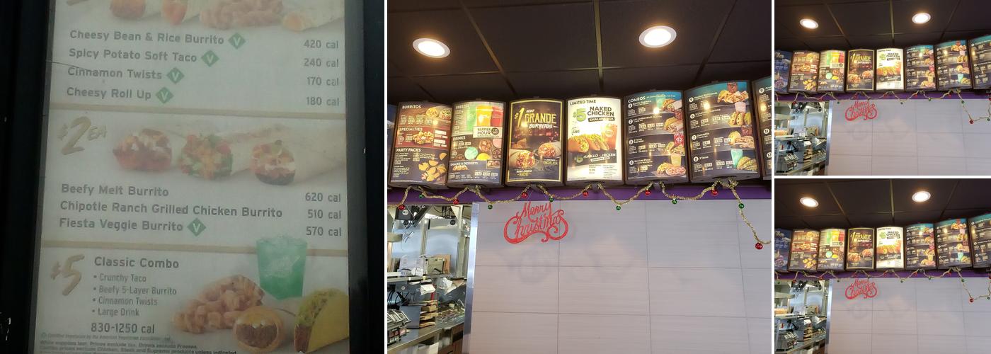Taco Bell Menu