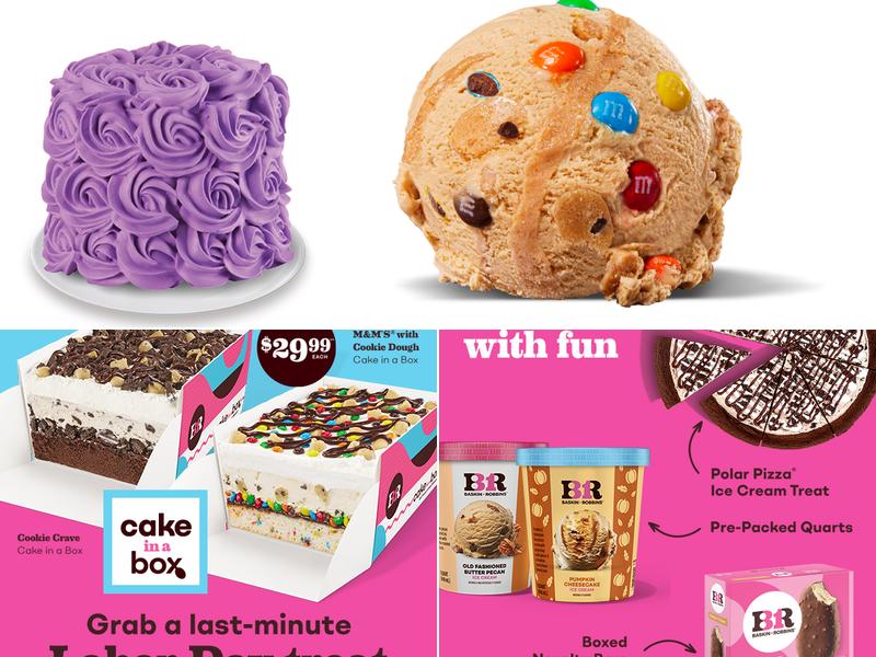 Baskin-Robbins Menu