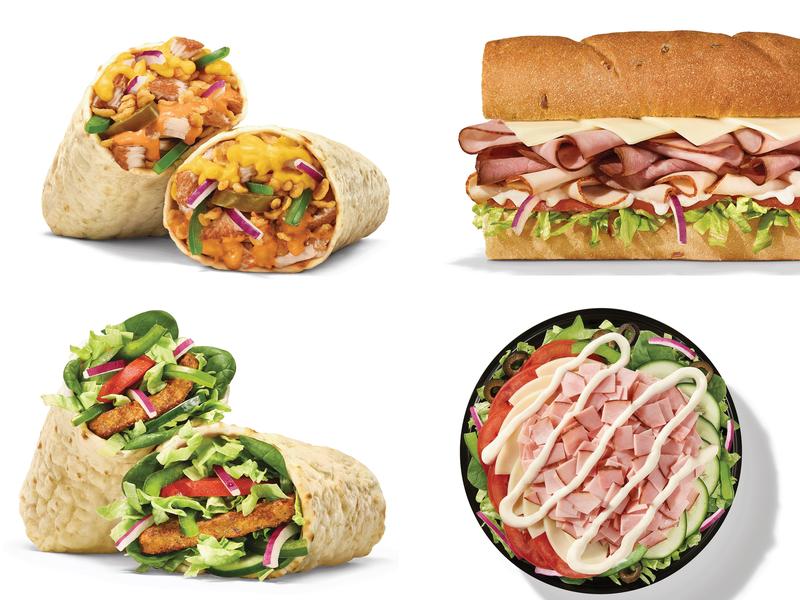 Subway Menu